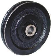 Precision cast iron pulley